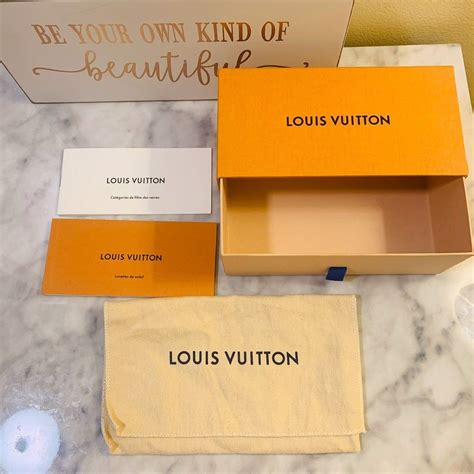 louis vuitton empty boxes.